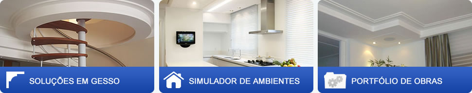 soluções em gesso